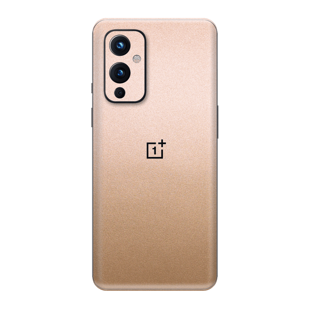 OnePlus 9 Luxuria Rose Gold Metallic Skin Wrap Sticker Decal Cover Protector by EasySkinz