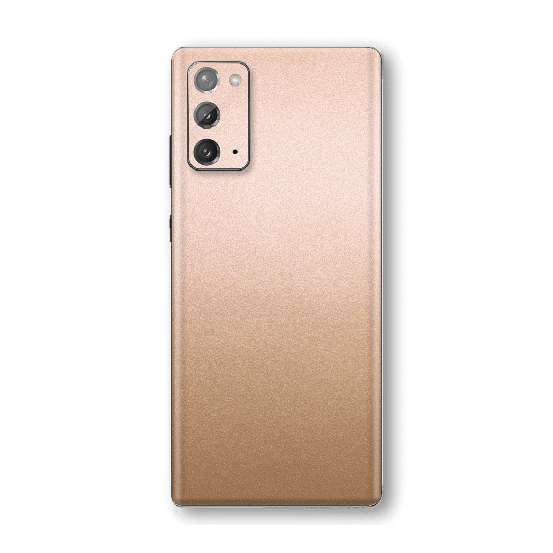 Samsung Galaxy NOTE 20 Luxuria Rose Gold Metallic Skin Wrap Sticker Decal Cover Protector by EasySkinz
