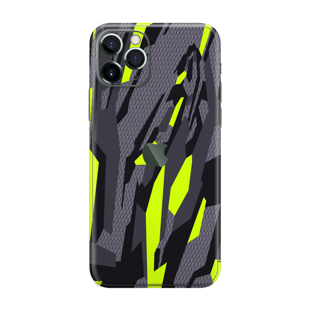 iPhone 11 Pro MAX Print Printed Custom SIGNATURE Abstract Green Camouflage Skin Wrap Sticker Decal Cover Protector by EasySkinz | EasySkinz.com