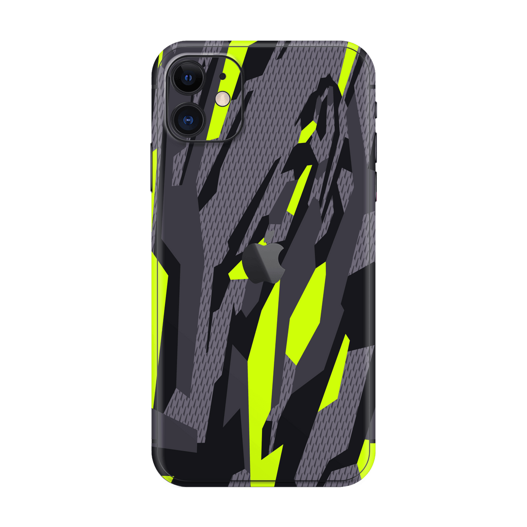 iPhone 11 Print Printed Custom SIGNATURE Abstract Green Camouflage Skin Wrap Sticker Decal Cover Protector by EasySkinz | EasySkinz.com