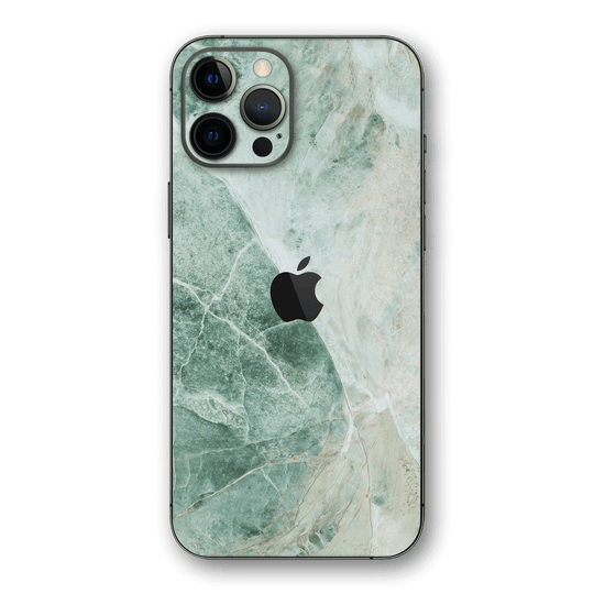 iPhone 12 PRO SIGNATURE Pistachio-Green Marble Skin, Wrap, Decal, Protector, Cover by EasySkinz | EasySkinz.com
