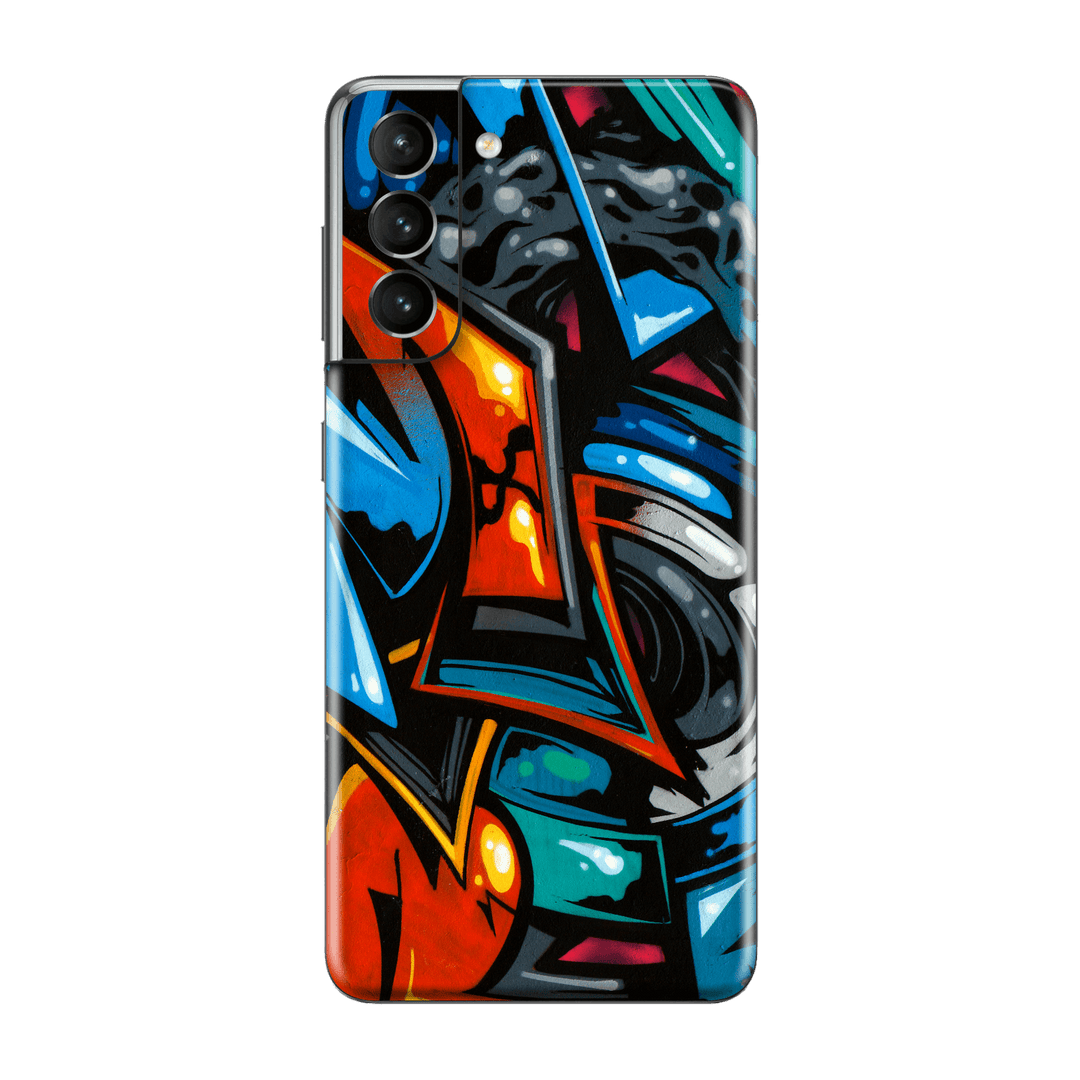 Samsung Galaxy S21+ PLUS Print Printed Custom SIGNATURE Street Art Graffiti Skin, Wrap, Decal, Protector, Cover by EasySkinz | EasySkinz.com