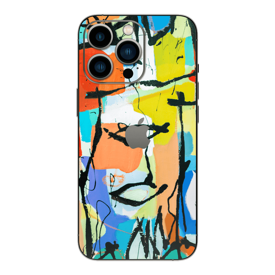 iPhone 13 PRO Print Printed Custom Signature Abstract Acrilyc Paint Skin Wrap Sticker Decal Cover Protector by EasySkinz
