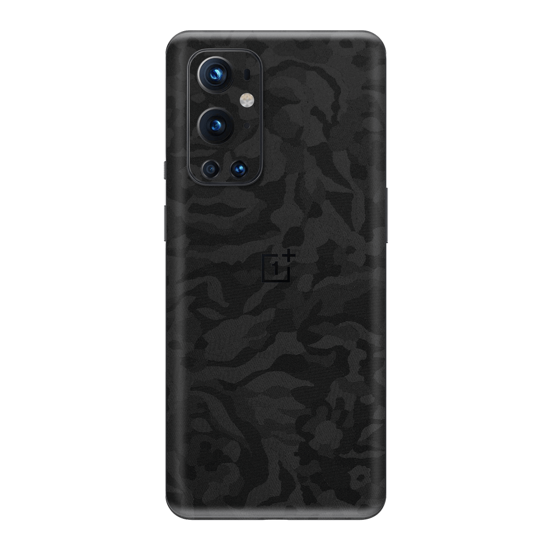 OnePlus 9 PRO Luxuria Black 3D Textured Camo Camouflage Skin Wrap Sticker Decal Cover Protector by EasySkinz