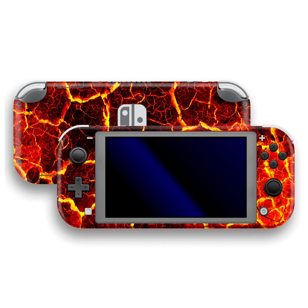 Nintendo Switch LITE SIGNATURE MAGMA Skin Wrap Sticker Decal Cover Protector by EasySkinz
