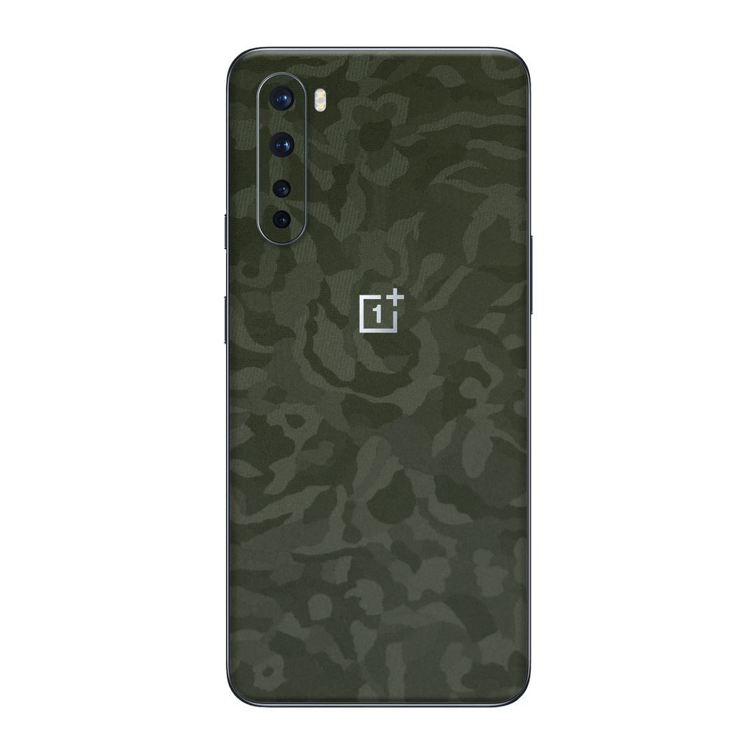 OnePlus Nord Green Camo Camouflage 3D Textured Skin Wrap Sticker Decal Cover Protector by EasySkinz