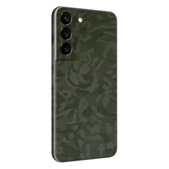Samsung Galaxy S22 Luxuria Green 3D Textured Camo Camouflage Skin Wrap Decal Cover Protector by EasySkinz | EasySkinz.com