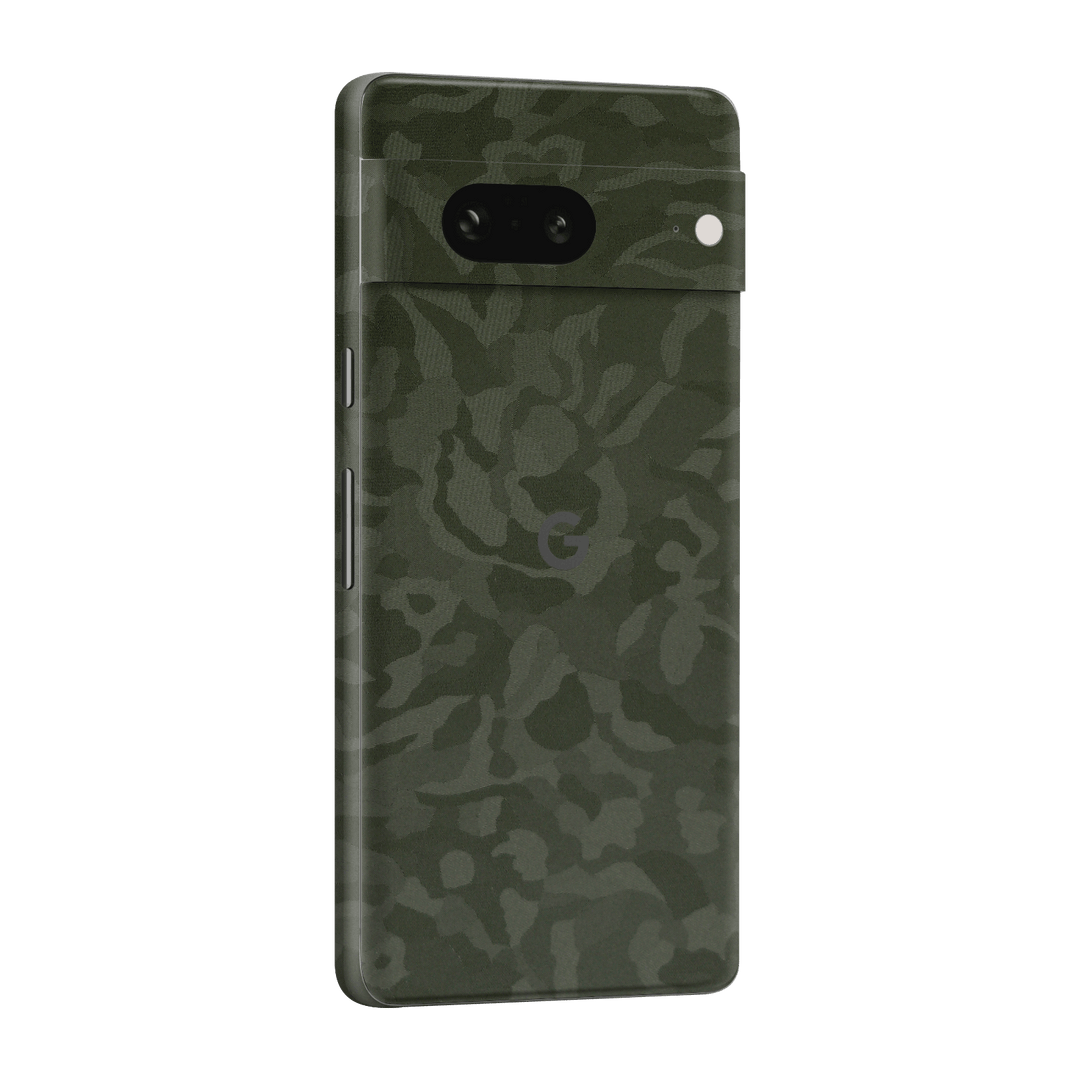 Google Pixel 7 (2022) Luxuria Green 3D Textured Camo Camouflage Skin Wrap Sticker Decal Cover Protector by EasySkinz | EasySkinz.com