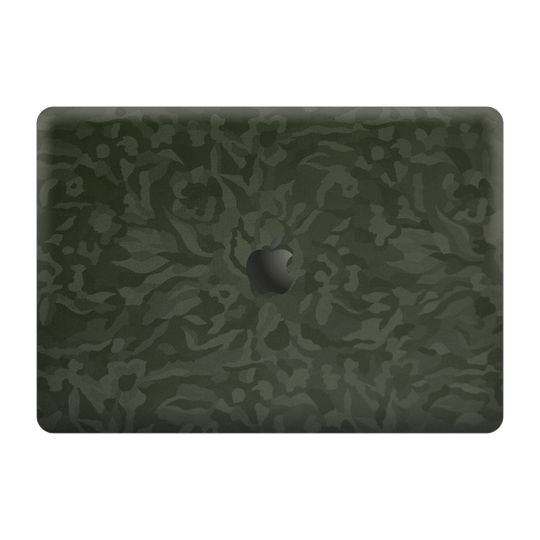 MacBook Pro 13" (2020/2022) M1, M2, Luxuria Green 3D Textured Camo Camouflage Skin Wrap Sticker Decal Cover Protector by EasySkinz | EasySkinz.com