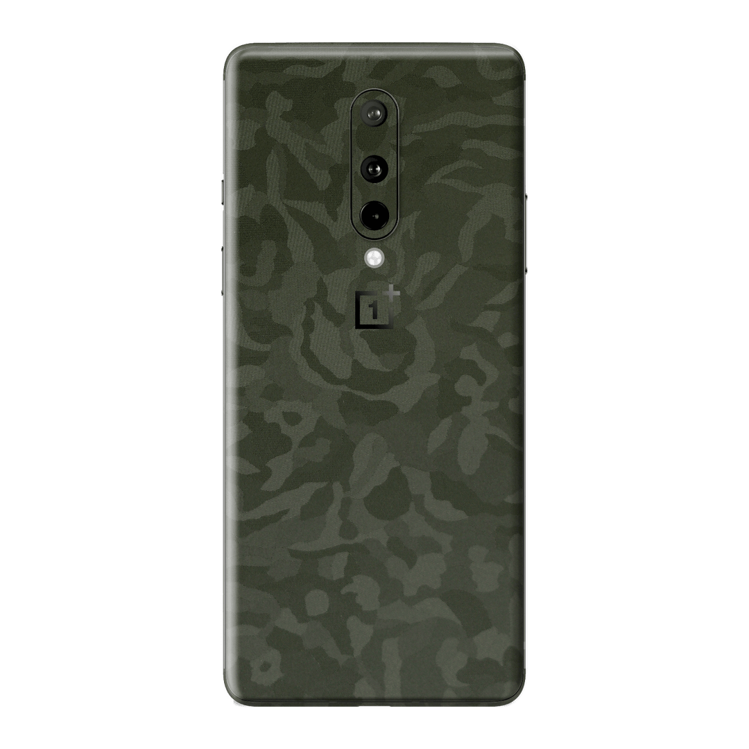 OnePlus 8 Green Camo Camouflage 3D Textured Skin Wrap Sticker Decal Cover Protector by EasySkinz