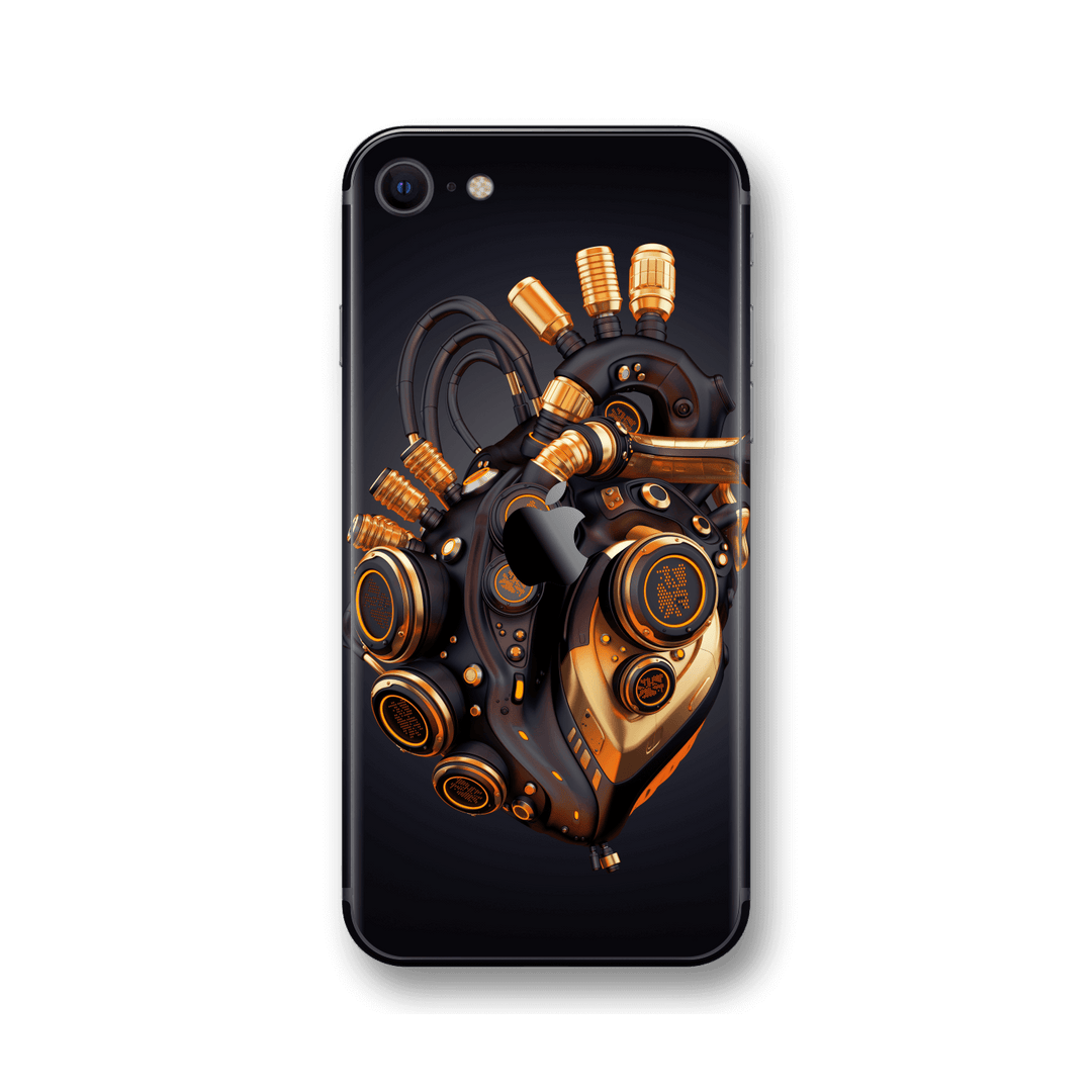 iPhone SE (2020) SIGNATURE ROBOTIC HEART Skin, Wrap, Decal, Protector, Cover by EasySkinz | EasySkinz.com