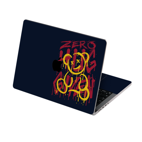 MacBook PRO 16" (2021) Print Printed Custom Signature Zero Hug Given Skin Wrap Sticker Decal Cover Protector by EasySkinz | EasySkinz.com