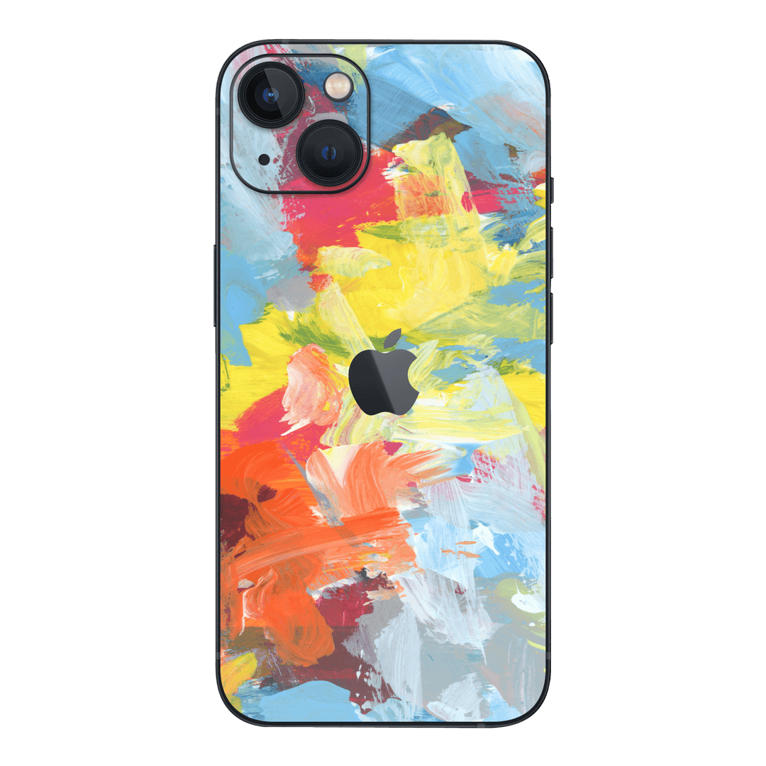 iPhone 14 Plus Print Printed Custom Signature Summer Morning Painting Art Skin Wrap Sticker Decal Cover Protector by EasySkinz