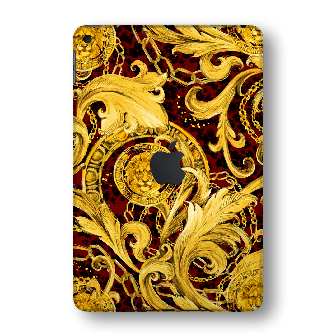 iPad MINI 5 (5th Generation 2019) SIGNATURE GOLD CHAINS Skin Wrap Sticker Decal Cover Protector by EasySkinz