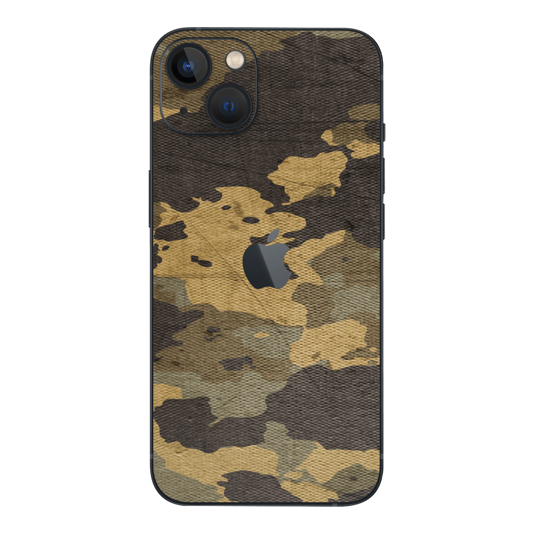 iPhone 14 Print Printed Custom Signature Hunting Camo Brown Skin Wrap Sticker Decal Cover Protector by EasySkinz