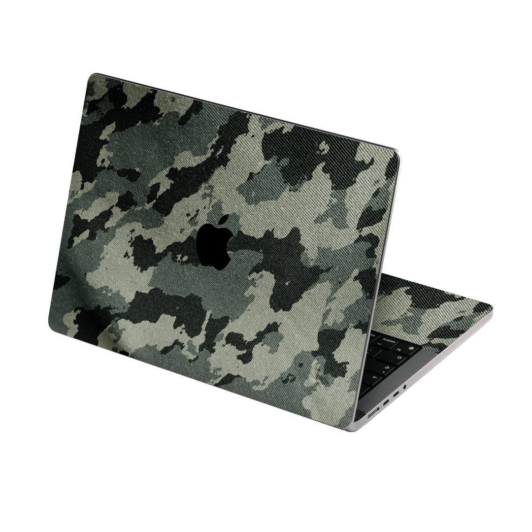 MacBook PRO 16" (2021) Print Printed Custom Signature Hidden in the Forest Camouflage Pattern Skin Wrap Sticker Decal Cover Protector by EasySkinz | EasySkinz.com