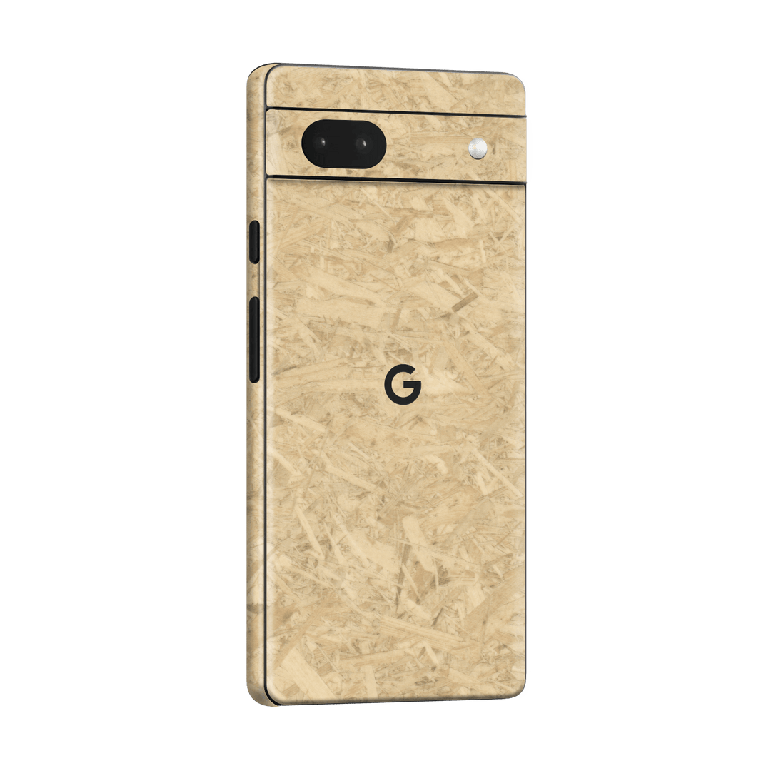 Google Pixel 6a (2022) Luxuria Chipboard Wood Wooden Skin Wrap Sticker Decal Cover Protector by EasySkinz | EasySkinz.com