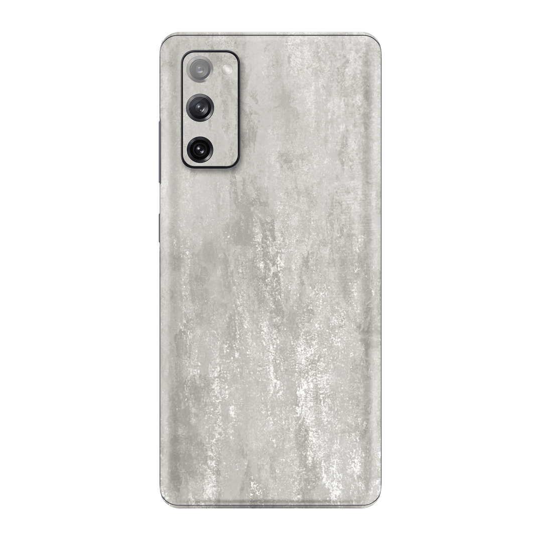 Samsung Galaxy S20 (FE) Luxuria Silver Stone Skin Wrap Sticker Decal Cover Protector by EasySkinz | EasySkinz.com