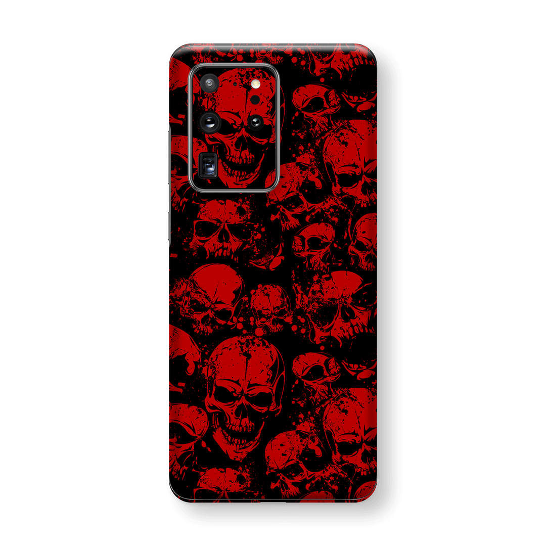 Samsung Galaxy S20 ULTRA SIGNATURE Bloody Skull Skulls Horror Skin, Wrap, Decal, Protector, Cover by EasySkinz | EasySkinz.com