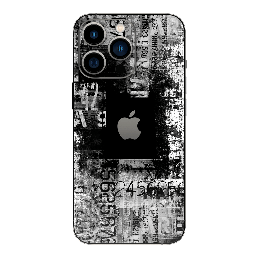iPhone 13 PRO Print Printed Custom Signature Numerical Graphic Design Skin Wrap Sticker Decal Cover Protector by EasySkinz
