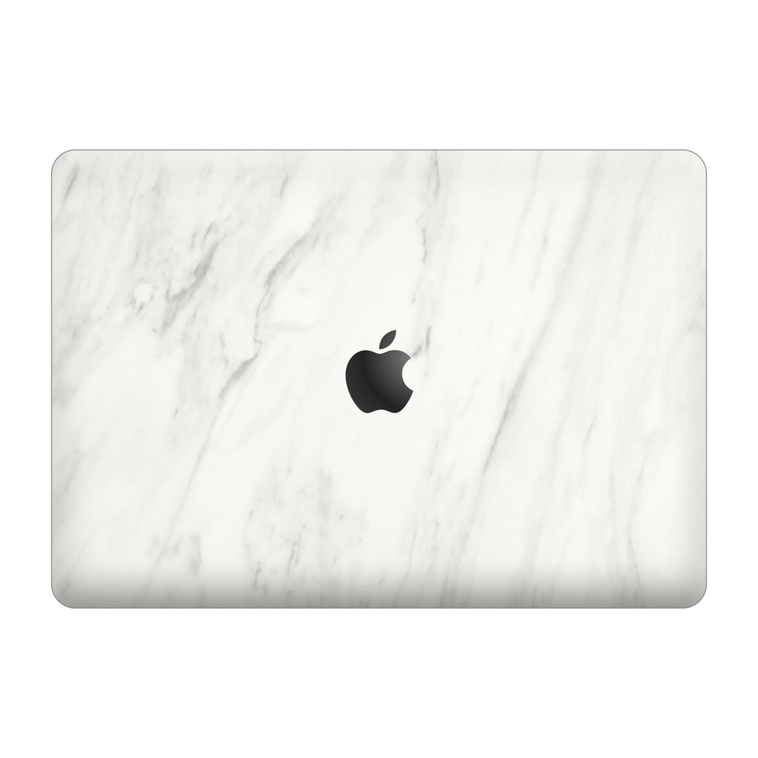 MacBook Pro 13" (2020/2022) M1, M2, Luxuria White Marble Stone Skin Wrap Sticker Decal Cover Protector by EasySkinz | EasySkinz.com