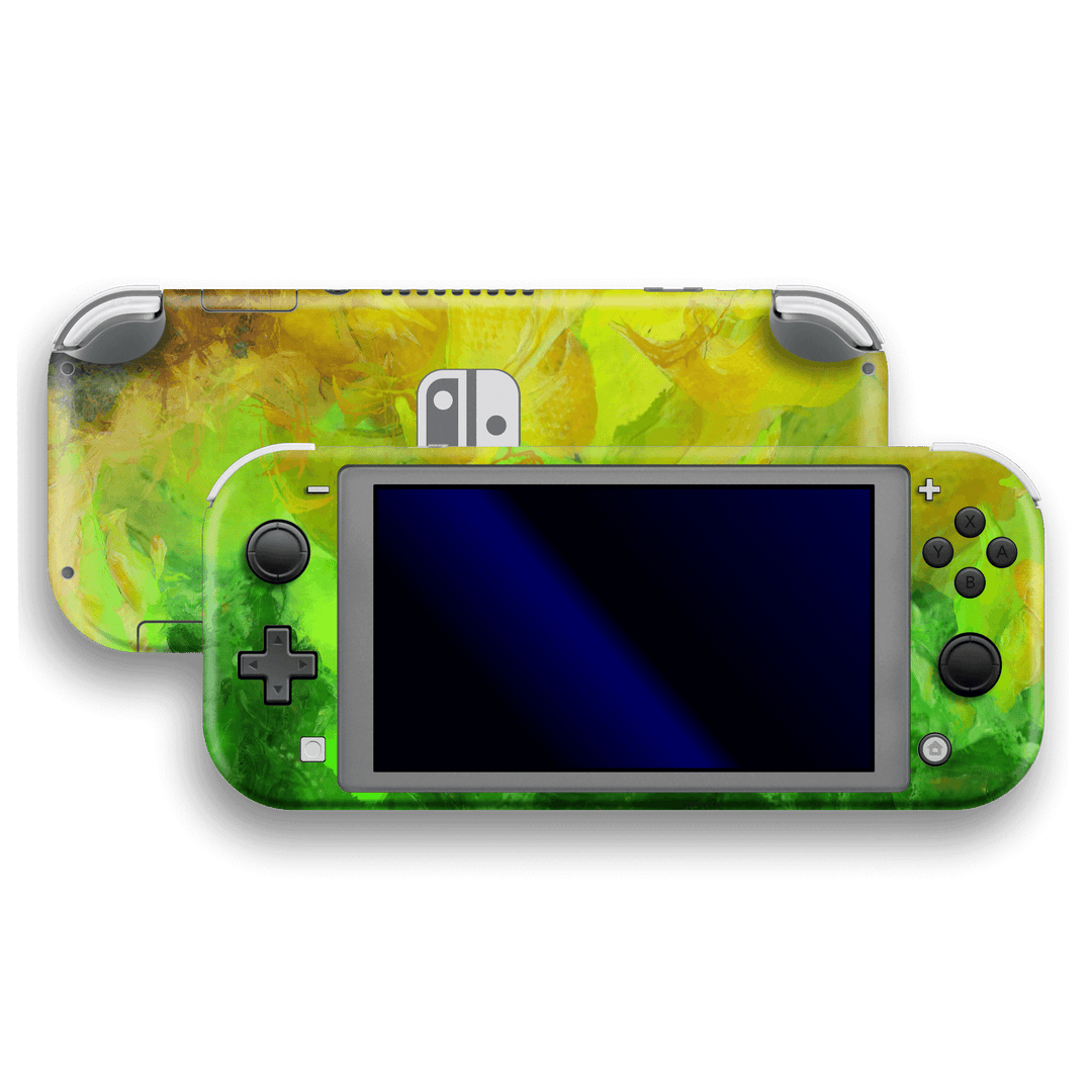 Nintendo Switch LITE SIGNATURE Spring Sunrise Painting Skin Wrap Sticker Decal Cover Protector by EasySkinz