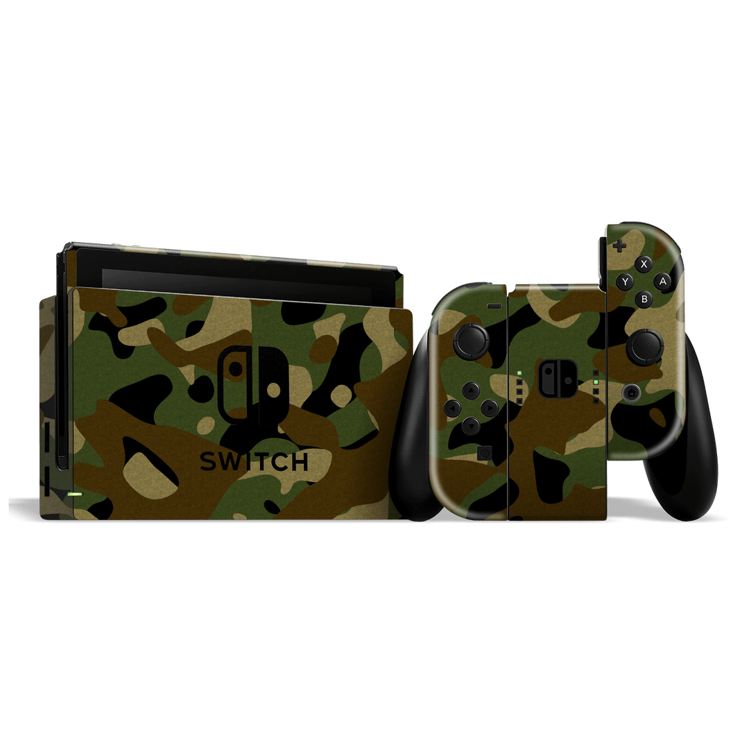 Nintendo SWITCH Print Printed Custom SIGNATURE Camouflage CLASSIC Skin Wrap Sticker Decal Cover Protector by EasySkinz