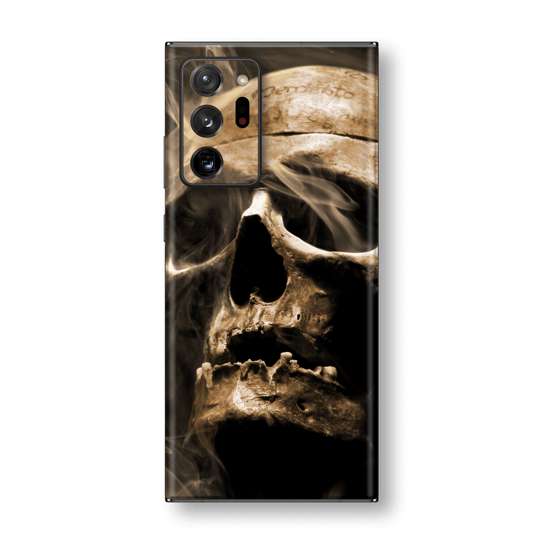 Samsung Galaxy NOTE 20 ULTRA Print Printed Custom SIGNATURE Voodoo SKULL Skin Wrap Sticker Decal Cover Protector by EasySkinz