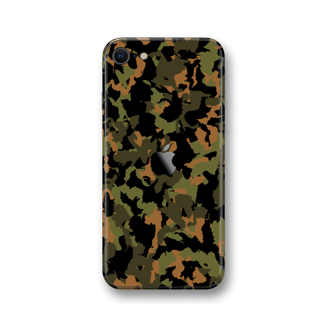 iPhone SE (2020) Print Custom SIGNATURE Autumn Camo Camouflage Skin Wrap Decal by EasySkinz