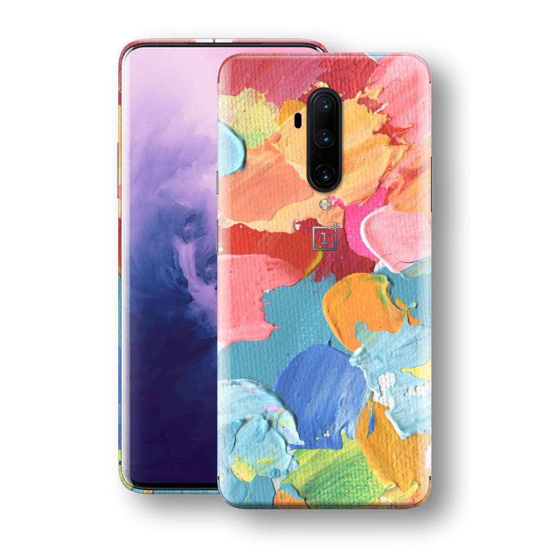OnePlus 7T PRO Print Custom SIGNATURE Canvas Mixture of Colours Skin, Wrap, Decal, Protector, Cover by EasySkinz | EasySkinz.com
