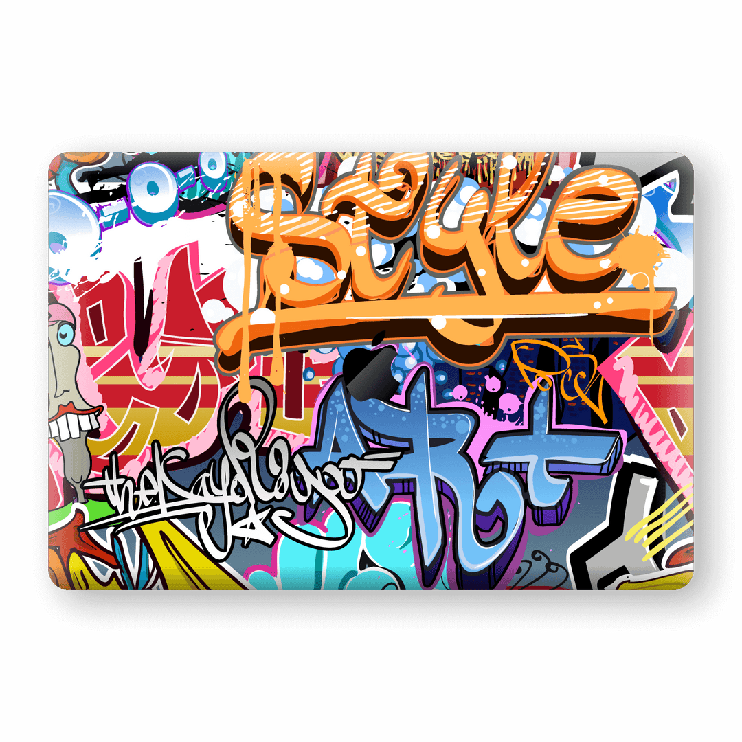 MacBook Pro 13" (2019) Print Custom Signature Graffiti Skin Wrap Decal by EasySkinz