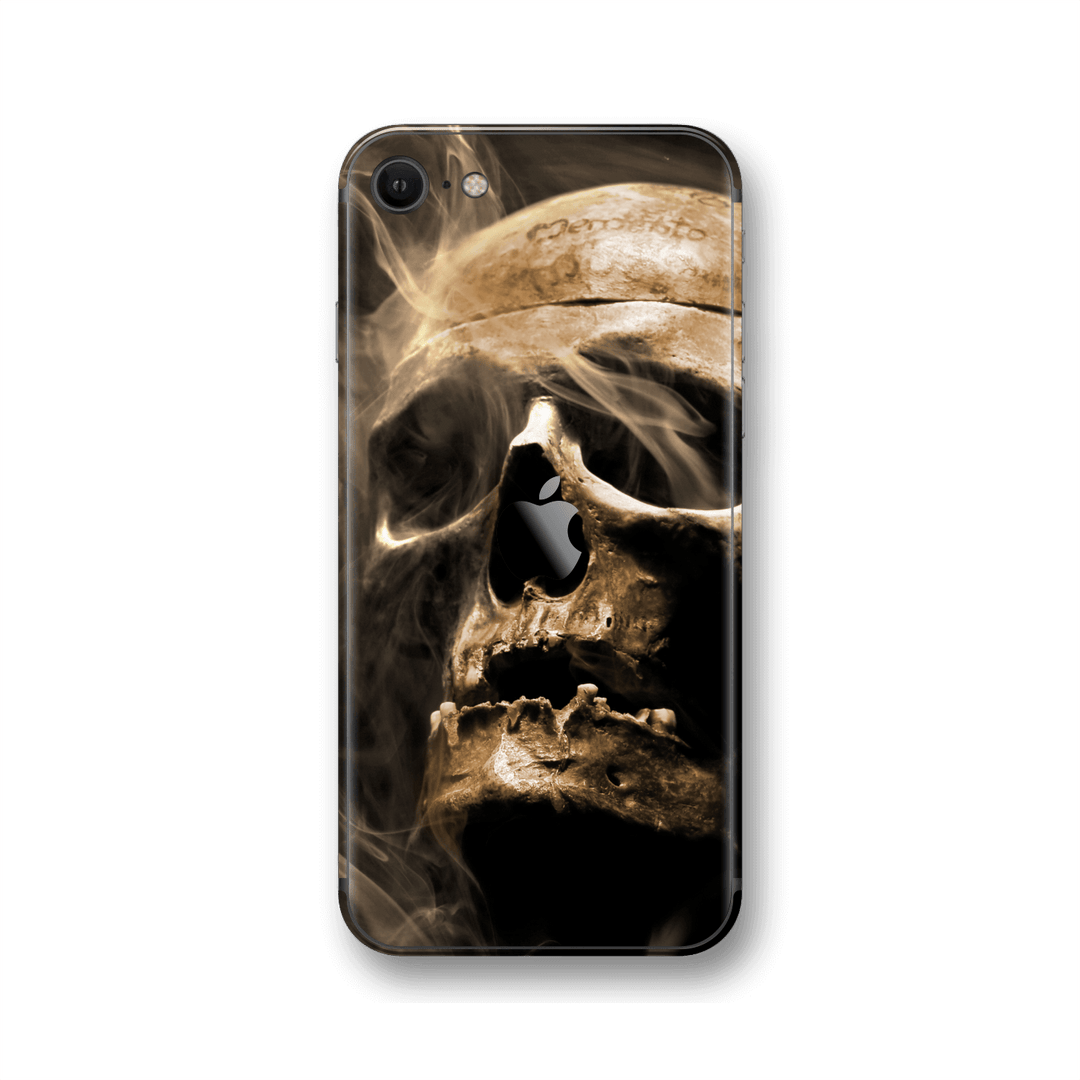 iPhone SE (2020) Print Printed Custom SIGNATURE Voodoo SKULL Skin Wrap Sticker Decal Cover Protector by EasySkinz