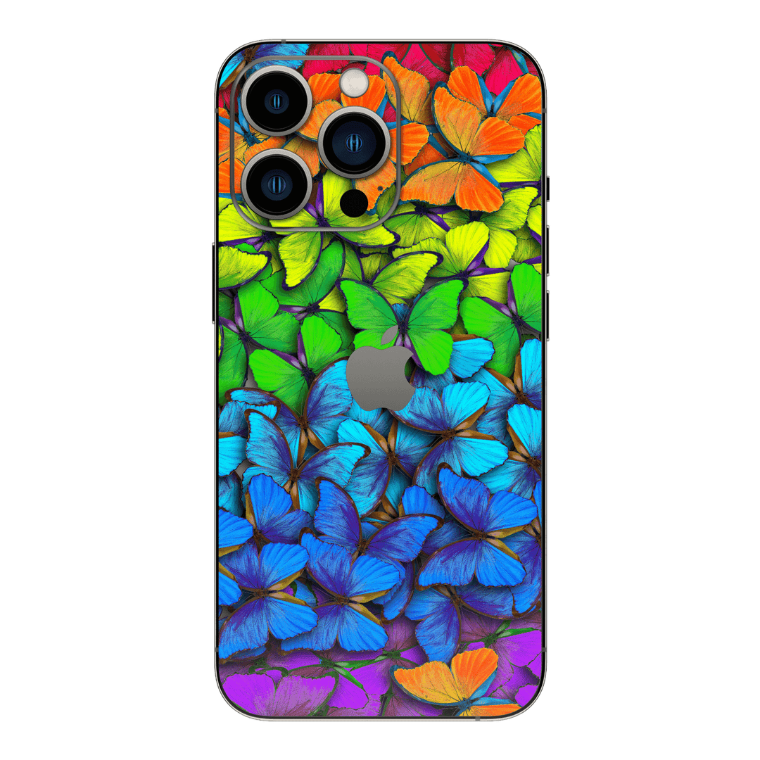 iPhone 13 Pro MAX Print Printed Custom Signature Butterflies meeting Skin Wrap Sticker Decal Cover Protector by EasySkinz