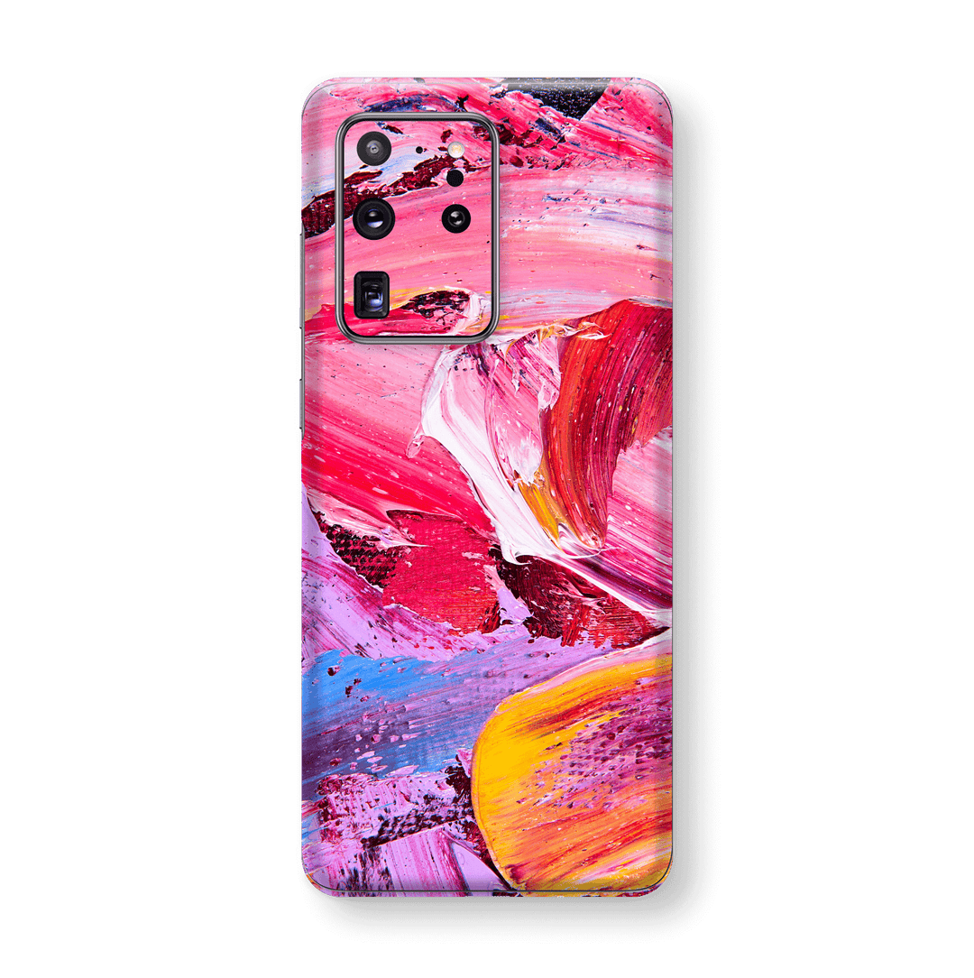 Samsung Galaxy S20 ULTRA Print Printed Custom SIGNATURE MULTICOLOURED Oil Painting Skin Wrap Sticker Decal Cover Protector by EasySkinz