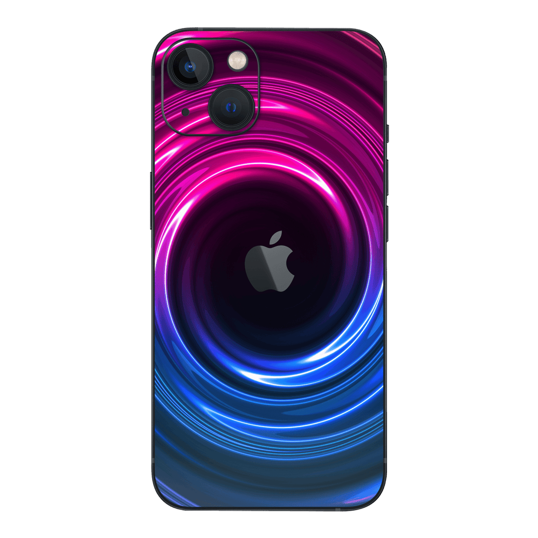 iPhone 13 Print Printed Custom Signature Neon Light Spinning Skin Wrap Sticker Decal Cover Protector by EasySkinz