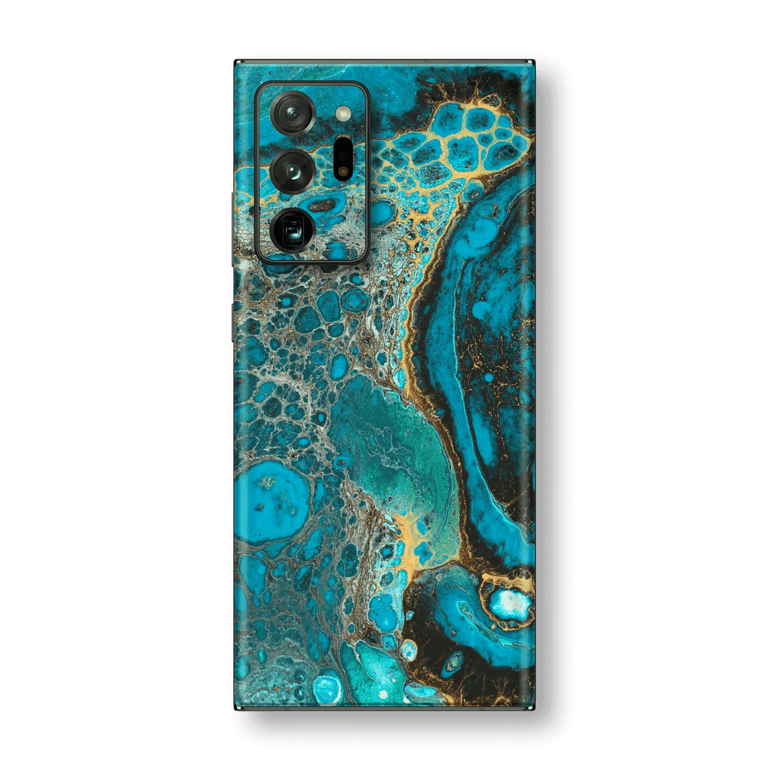 Samsung Galaxy NOTE 20 ULTRA SIGNATURE Marbleised REEF Skin, Wrap, Decal, Protector, Cover by EasySkinz | EasySkinz.com