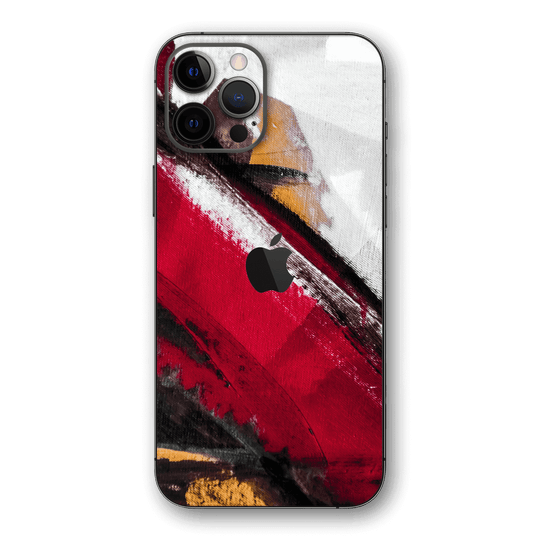 iPhone 12 Pro MAX SIGNATURE BORDO Canvas Painting Skin, Wrap, Decal, Protector, Cover by EasySkinz | EasySkinz.com