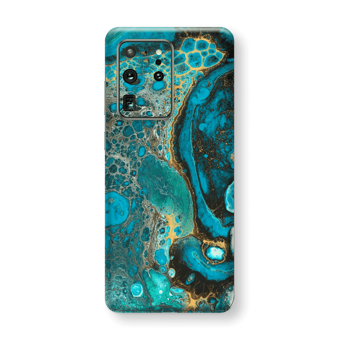 Samsung Galaxy S20 ULTRA SIGNATURE Marbleised REEF Skin, Wrap, Decal, Protector, Cover by EasySkinz | EasySkinz.com