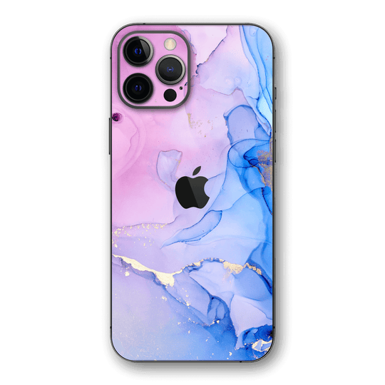 iPhone 12 Pro MAX SIGNATURE AGATE GEODE Pink-Blue Skin, Wrap, Decal, Protector, Cover by EasySkinz | EasySkinz.com