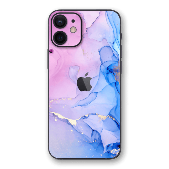 iPhone 12 SIGNATURE AGATE GEODE Pink-Blue Skin, Wrap, Decal, Protector, Cover by EasySkinz | EasySkinz.com