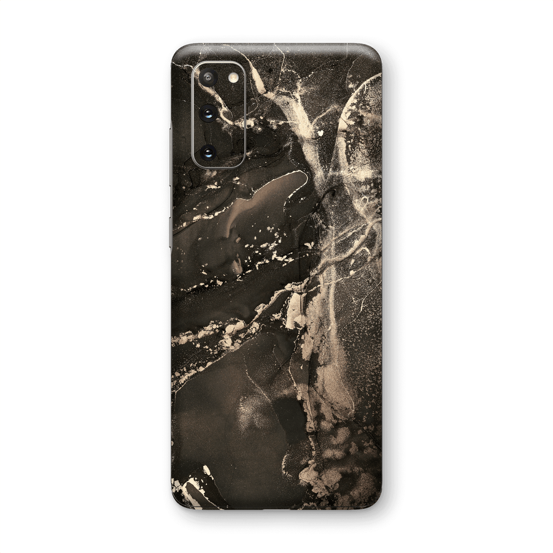 Samsung Galaxy S20 SIGNATURE AGATE GEODE Lunar Dust Dark Skin, Wrap, Decal, Protector, Cover by EasySkinz | EasySkinz.com