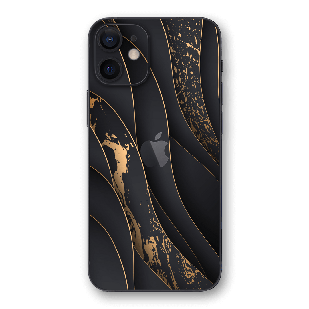 iPhone 12 SIGNATURE Elegant GOLD Details Skin, Wrap, Decal, Protector, Cover by EasySkinz | EasySkinz.com