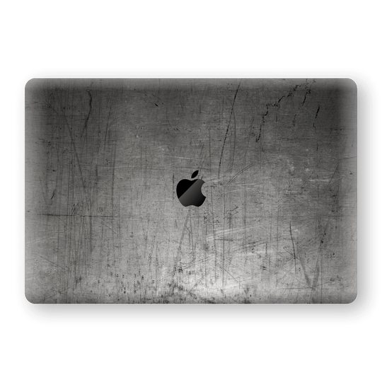 MacBook Pro 13" (2020) Print Custom Signature Industrial Scratched Worn Metal Skin Wrap Decal by EasySkinz