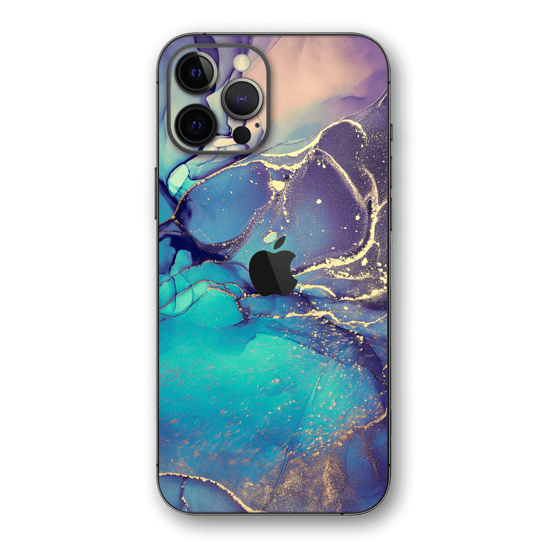 iPhone 12 Pro MAX SIGNATURE AGATE GEODE Aurora Skin, Wrap, Decal, Protector, Cover by EasySkinz | EasySkinz.com
