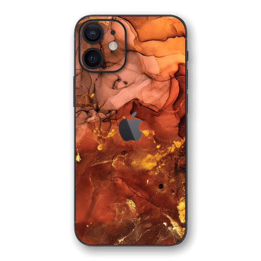 iPhone 12 mini SIGNATURE AGATE GEODE Flaming Nebula Skin, Wrap, Decal, Protector, Cover by EasySkinz | EasySkinz.com
