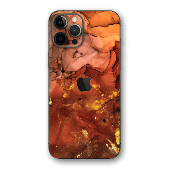 iPhone 12 PRO SIGNATURE AGATE GEODE Flaming Nebula Skin, Wrap, Decal, Protector, Cover by EasySkinz | EasySkinz.com