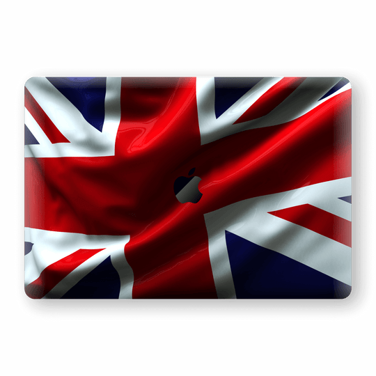 MacBook PRO 16" (2019) Print Custom Signature UNION JACK BRITAIN BRITISH Skin Wrap Decal by EasySkinz - Design 2