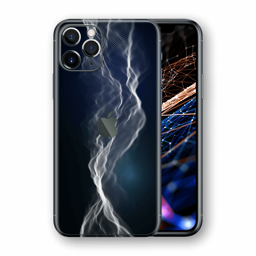 iPhone 11 PRO MAX SIGNATURE Sound Waves Skin, Wrap, Decal, Protector, Cover by EasySkinz | EasySkinz.com