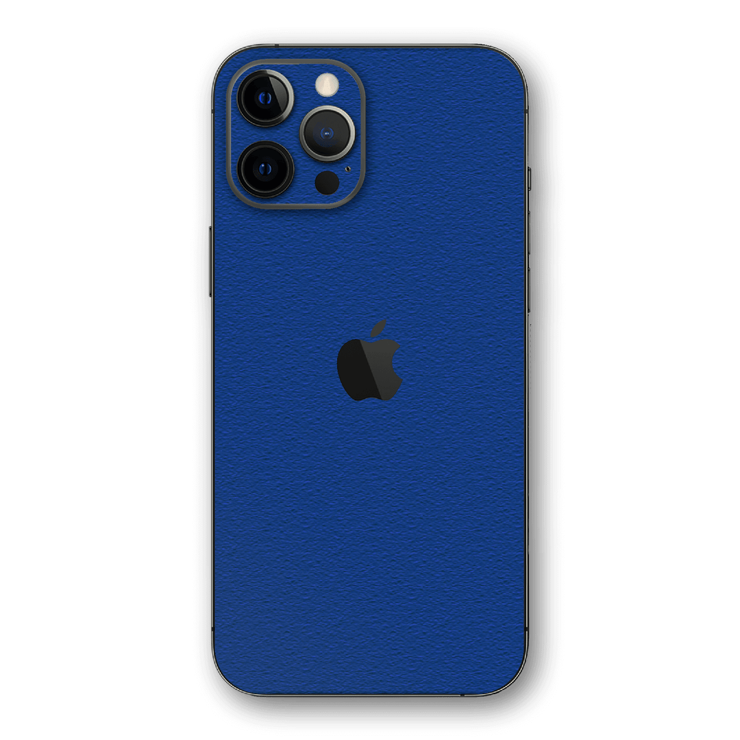 iPhone 12 Pro MAX Luxuria Admiral Blue 3D Textured Skin Wrap Sticker Decal Cover Protector by EasySkinz