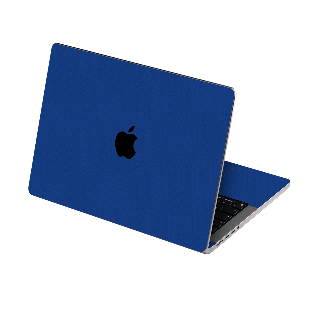 MacBook PRO 16" (2021/2023) Luxuria Admiral Blue 3D Textured Skin Wrap Sticker Decal Cover Protector by EasySkinz | EasySkinz.com